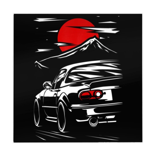 Miata mx5 JDM car Mahjong Mats