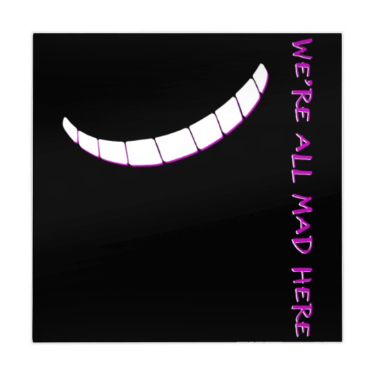 Alice In Wonderland We'Re All Mad Here Mahjong Mats
