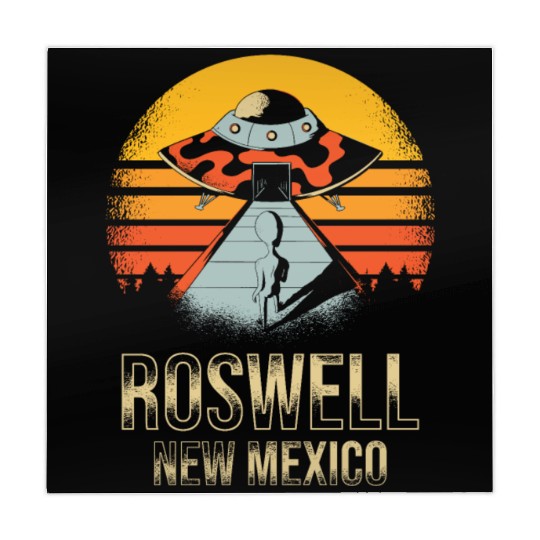 Roswell New Mexico UFO Alien Mahjong Mats