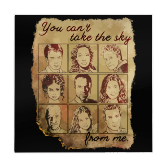 Firefly Burned Poster Mahjong Mats