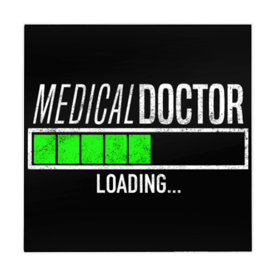 Funny Medical Doctor Loading Bar Medical Student Mahjong Mats