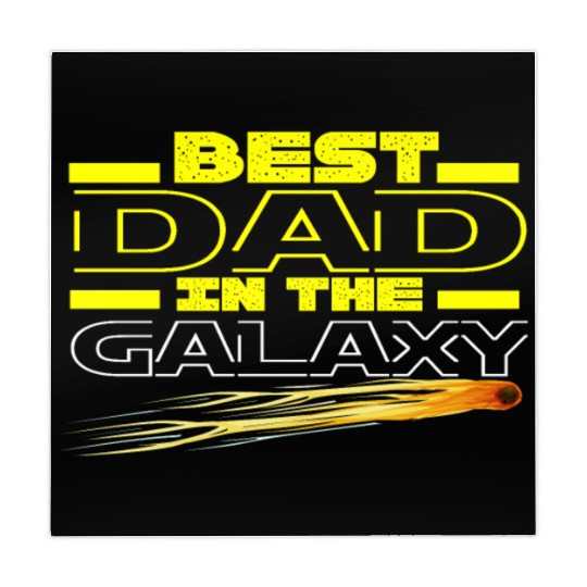 Best Dad in the Galaxy with Comet Mahjong Mats