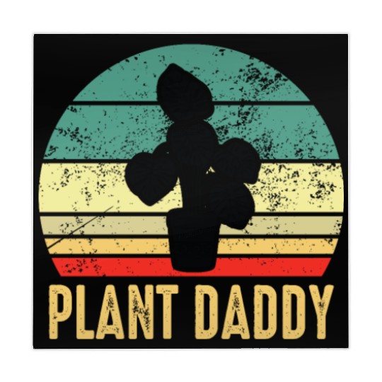 Plant Daddy Funny Gardening Houseplants Mahjong Mats