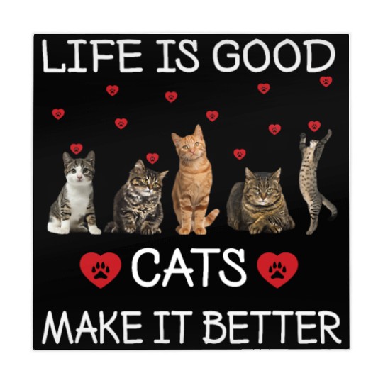 Cats Makes It Better Funny Cat Lovers Mahjong Mats