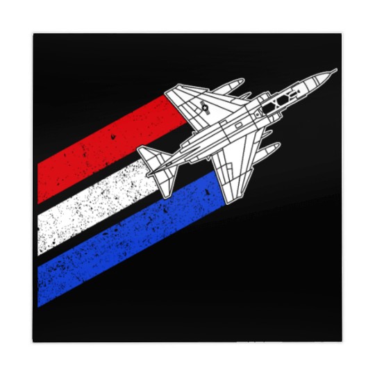 F-4 Phantom Vintage USA Contrails Red White Blue Mahjong Mats