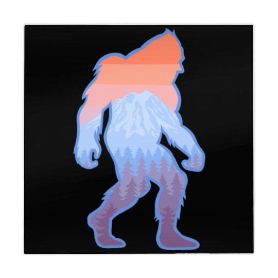 Mt Rainier Bigfoot Sasquatch Mahjong Mats