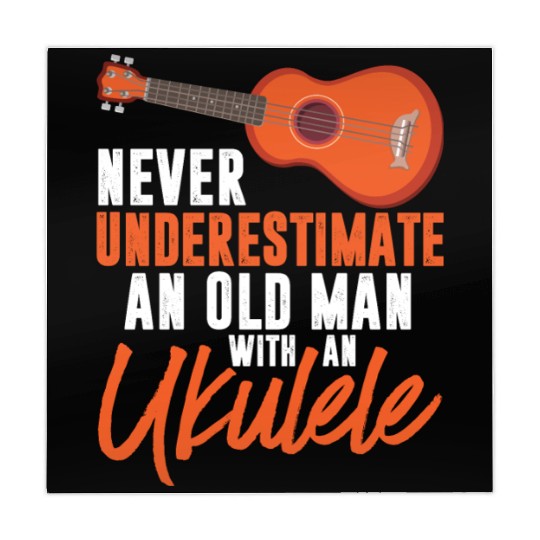 Ukulele Design for a Uke Player Cool Musician Mahjong Mats