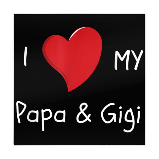 I Love My Papa Gigi Mahjong Mats