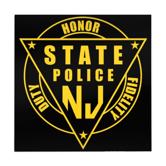 jersey state police Mahjong Mats