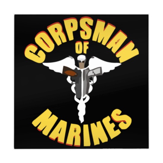 Us Navy Corpsman 8404 Fmf Veteran Front & Back Des Mahjong Mats