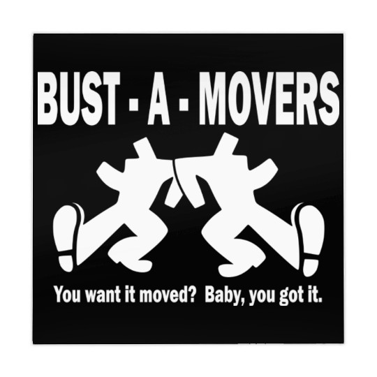Bust-A-Movers Moving Company Mahjong Mats Logo