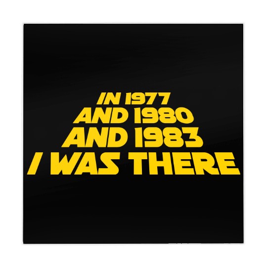 I was there 1977 1980 1983 Sci Fi movie trilogy Mahjong Mats