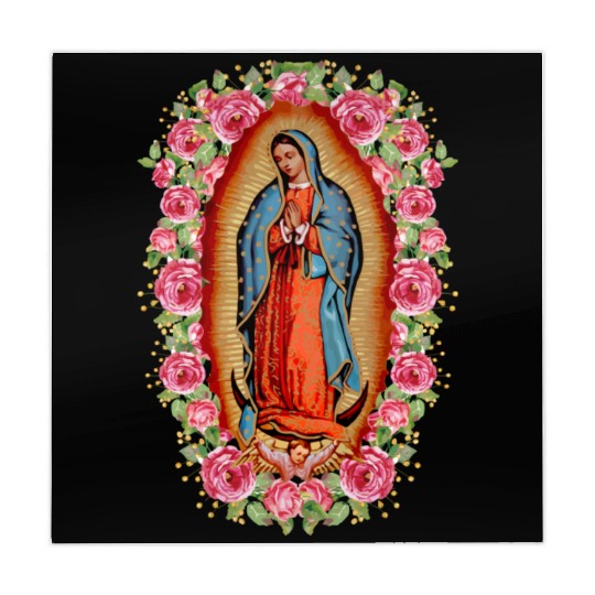 Our Lady Virgen De Guadalupe Virgin Mary Mahjong Mats