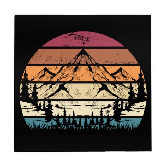 Mountains Mountaineering Hiking Mahjong Mats