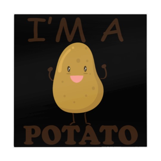 my spirit animal is a potato potato potatoes Mahjong Mats