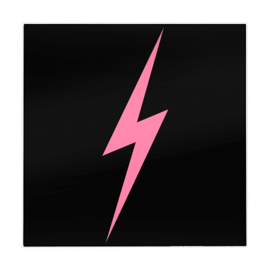 Pink Bolt Lightning | Bolt Graphic Mahjong Mats