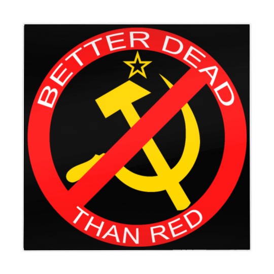 Better Dead Than Red Hammer and Sickle Mahjong Mats