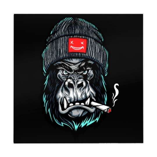 Hypebeast, Gorilla, Ape, Street Gorilla Mahjong Mats