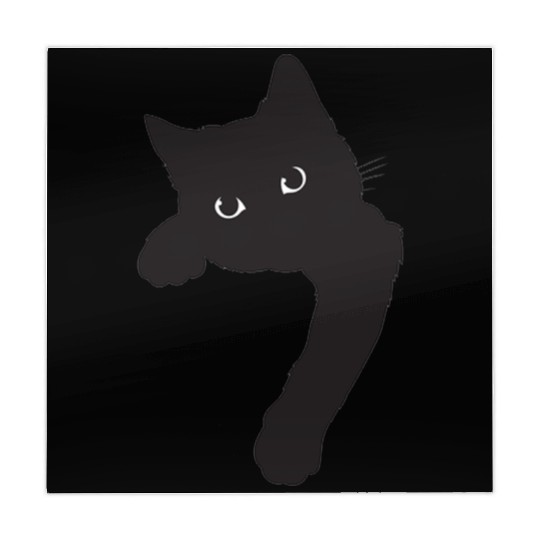 Cute Black Cat Mahjong Mats