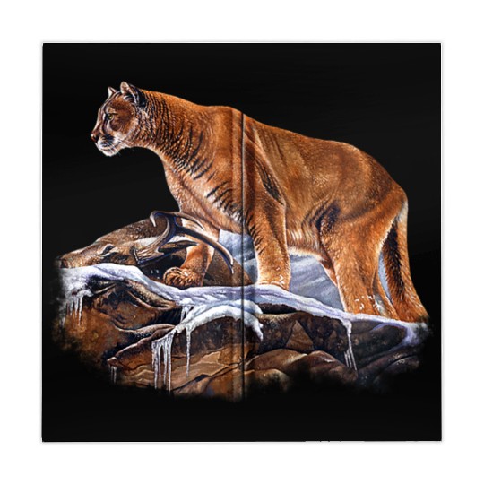 Mountain Lion Cougar Mahjong Mats
