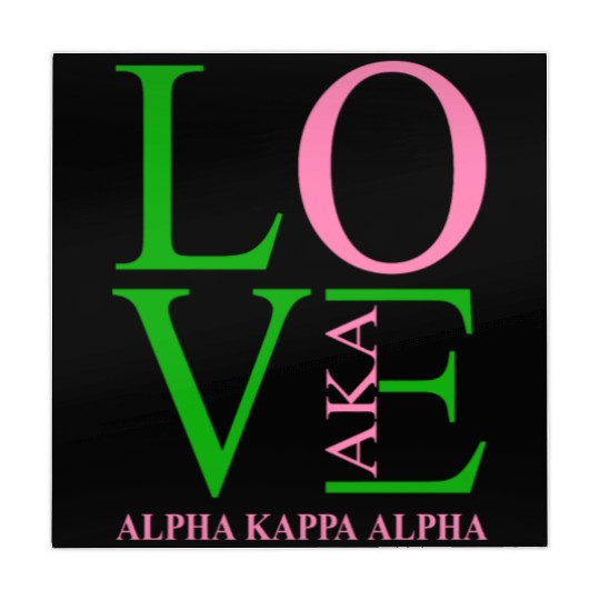Aka Mahjong Mats Love Sorority Gift Alpha Kappa Aka Parap