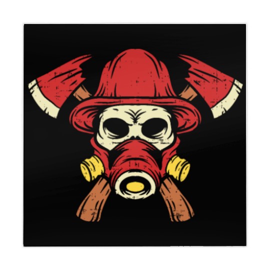 Jobs fireman head and axe Mahjong Mats