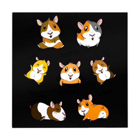 Guinea Pig Life Is Better With Guinea Pigs Mahjong Mats