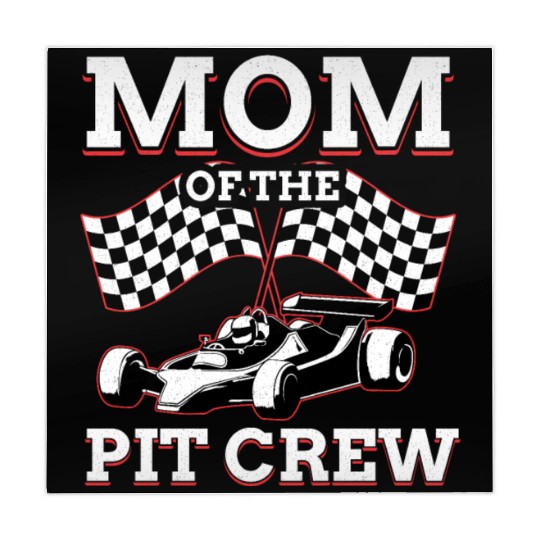 Mom Of Pit Crew Race Car Racing Mahjong Mats