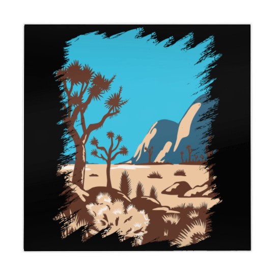 Joshua Tree National Park California Mahjong Mats