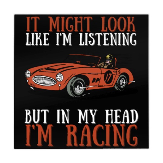 Racing Race Car Driver And Muscle Car Mahjong Mats