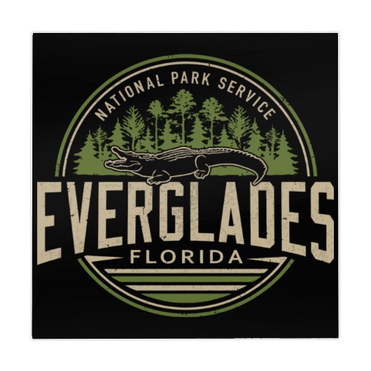Everglades National Park Florida Mahjong Mats