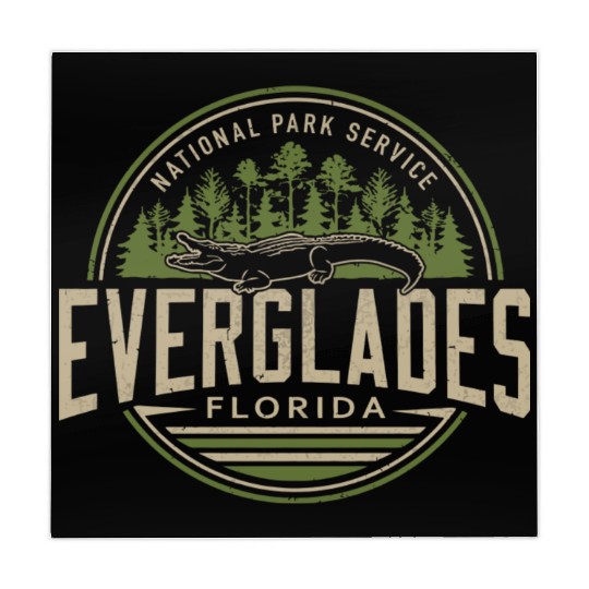 Everglades National Park Florida Mahjong Mats