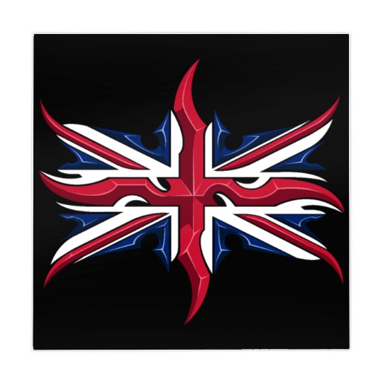 Union Jack British Flag Resistance Style Mahjong Mats