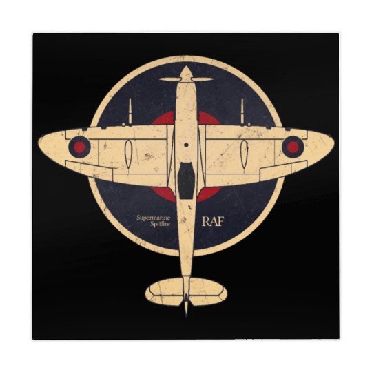 Supermarine Spitfire UK WW2 RAF Mahjong Mats