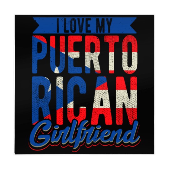 I Love My Puerto Rican Girlfriend Puerto Rico Girl Mahjong Mats