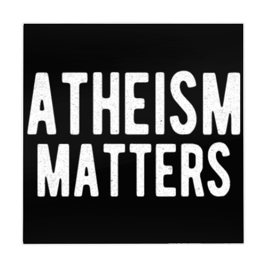 ATHEIST ATHEISM GIFT IDEA : ATHEISM MATTERS Mahjong Mats