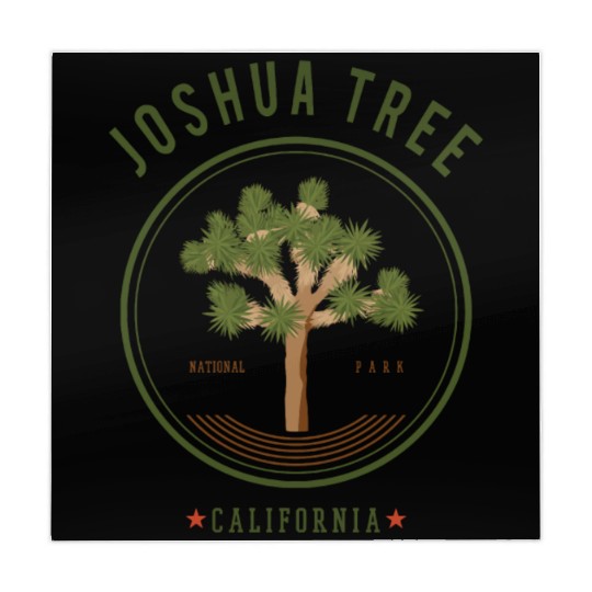 Joshua Tree National Park Mahjong Mats California Trees