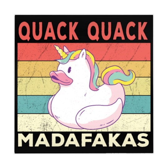 Funny Duck Sayings Ducks Quack Quack Madafakas Mahjong Mats