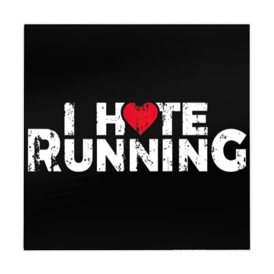 Funny Gifts For Jogging Runners I Hate Running Mahjong Mats