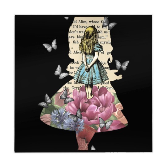 Alice In Wonderland Magical Garden Vintage Bo chri Mahjong Mats