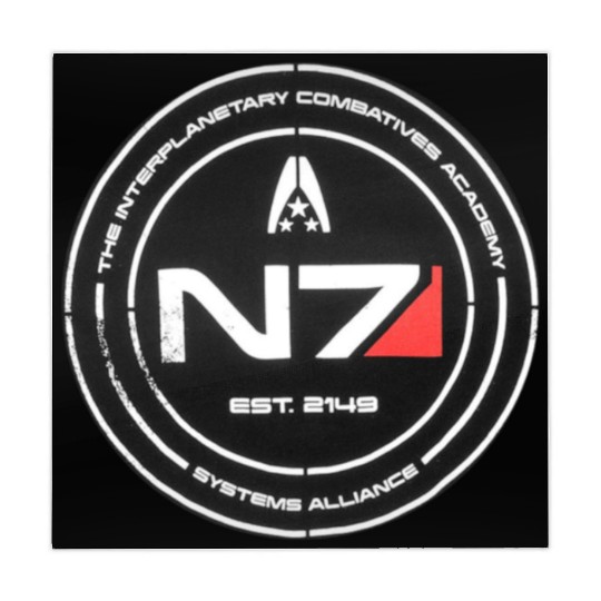 N7 Mass Effect Commander Shepherd Mahjong Mats