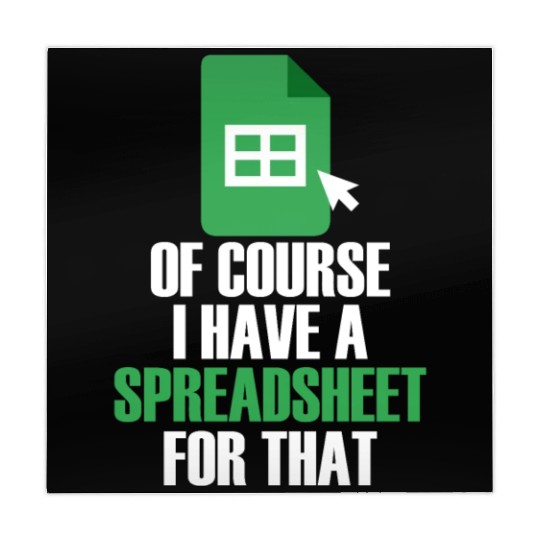 I Have A Spreadsheet For That Excel Accountant Mahjong Mats