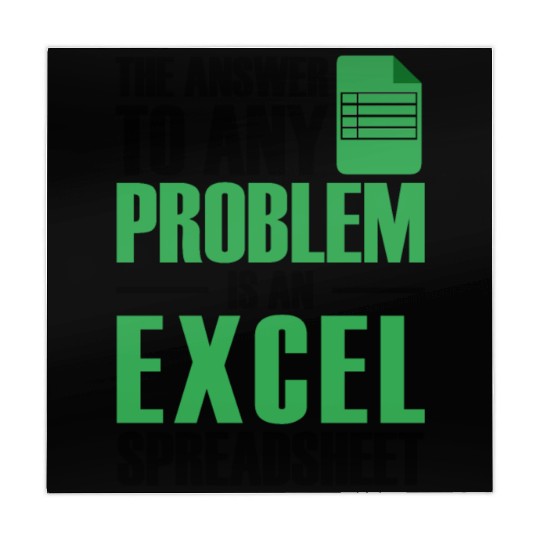 Answer To Any Problem Excel Spreadsheet Accountant Mahjong Mats