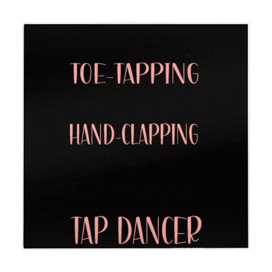 Tap Dance Gifts Tap Dancing Lover Dance Teacher Mahjong Mats