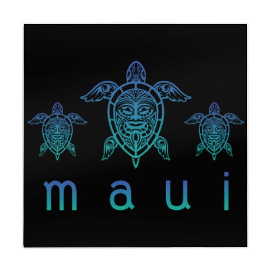 Maui Turtle Hawaii Maui Honolulu Aloha Hula Gift Mahjong Mats