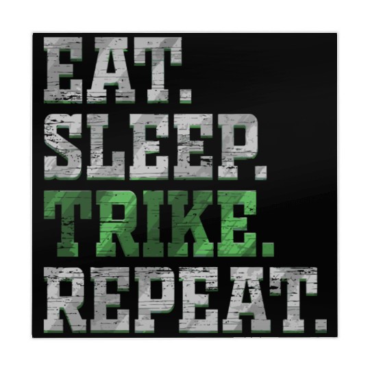 Eat Sleep Trike Repeat Motorcycle Triker Biker Gif Mahjong Mats
