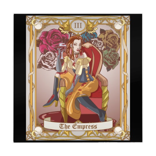 The Empress Tarot Card, Major Arcana Anime Vampire Mahjong Mats