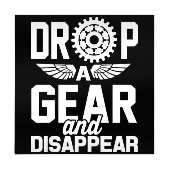 Drop A Gear And Disappear Automotive Racing Mahjong Mats