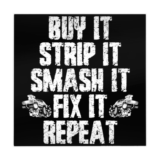 Buy Strip Smash Fix Repeat Demolition Derby Car Mahjong Mats