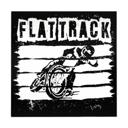 FLAT TRACK MOTORCYCLE racing dirt track speedway Mahjong Mats